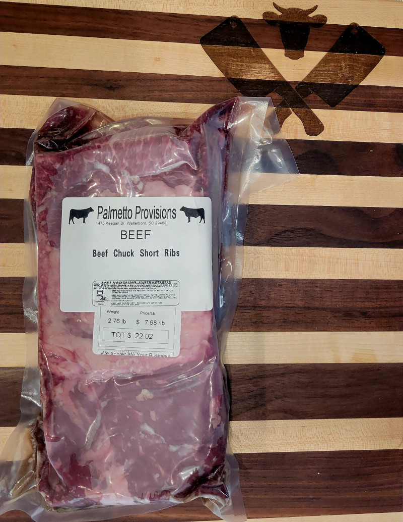 image of (PALMETTO) Beef Short Ribs