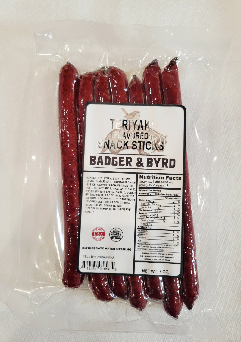 image of Snack Sticks - Teriyaki