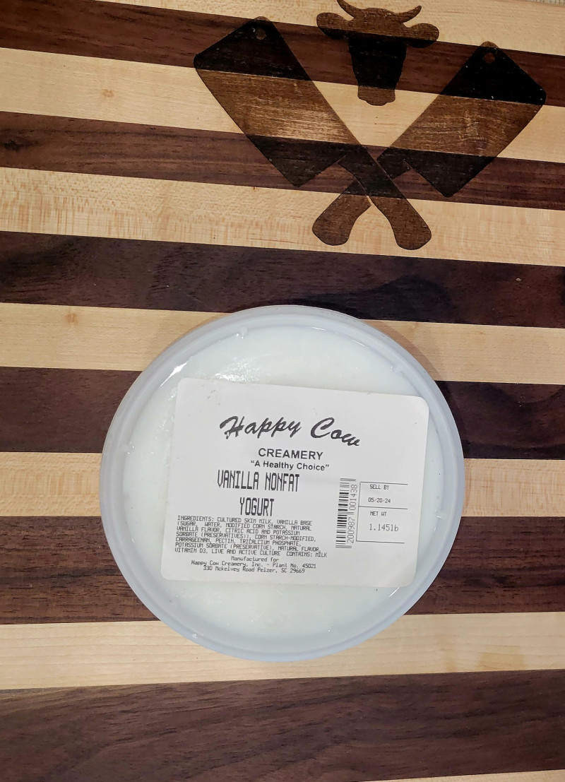image of Vanilla Yogurt