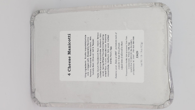 image of 4 Cheese Manicotti