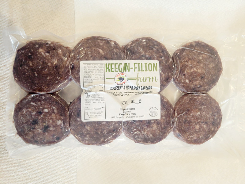 image of (Keegan-Filion) Maple & Blueberry Patties