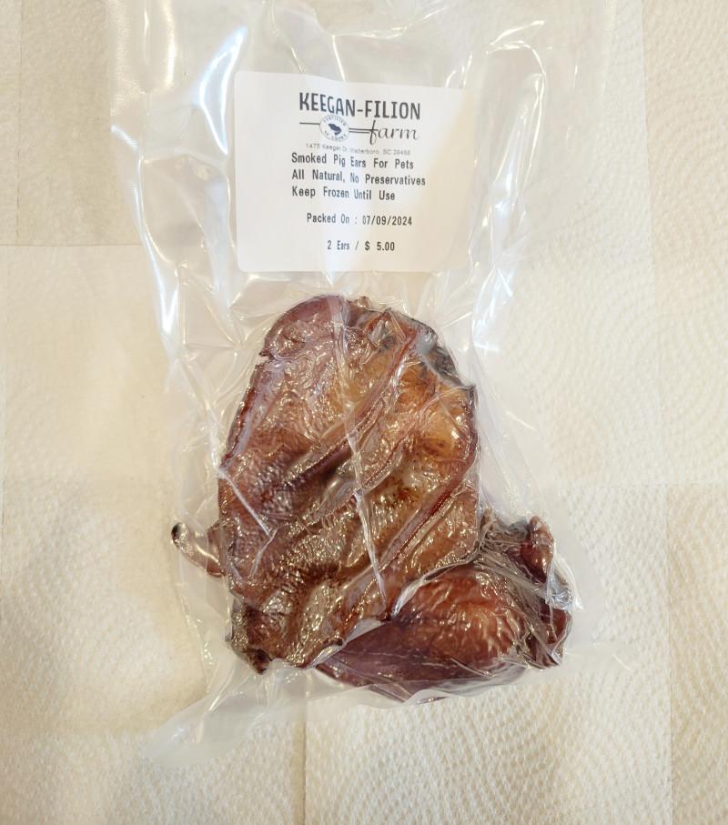 image of **PET TREAT**Smoked Pig Ears