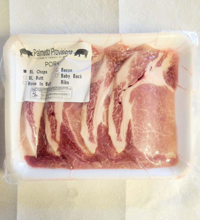 image of (PALMETTO) FAMILY-SIZE Boneless Pork Chops