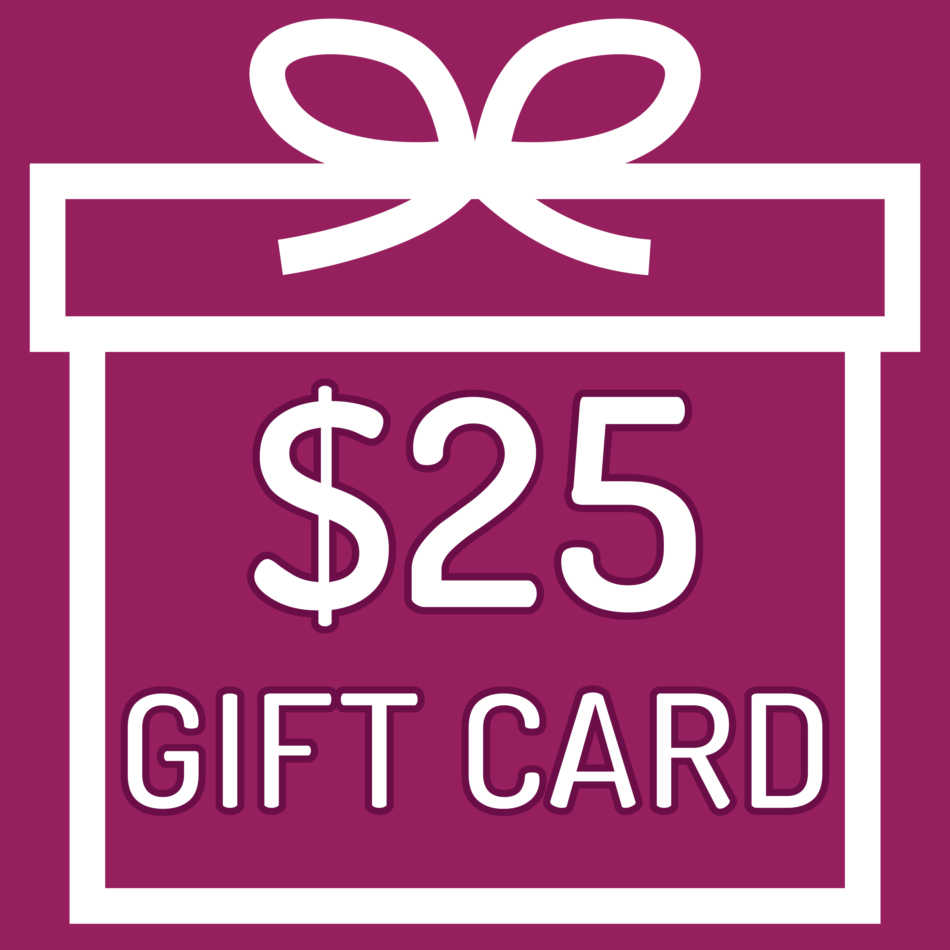 small image of a $25 gift card