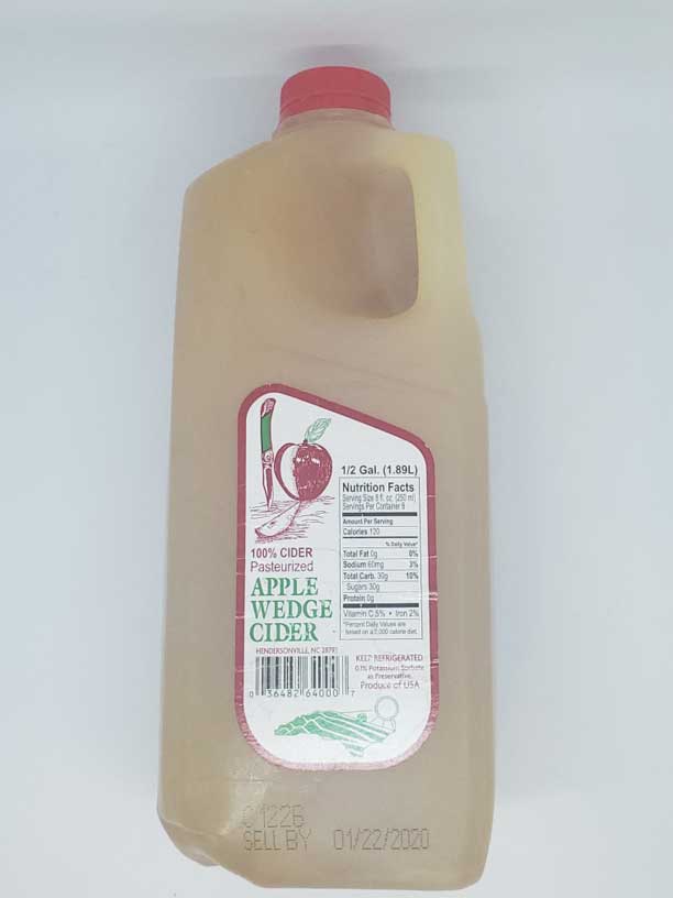image of Apple Cider - 1/2 gallon